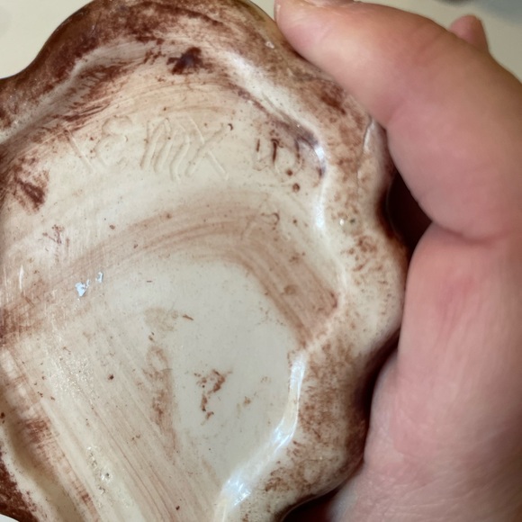 Courier and Ives Enesco The Homestead in Winter brown and white pottery pitcher - Picture 9 of 9